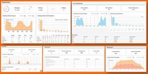 Trade show and event game analytics reports in real time