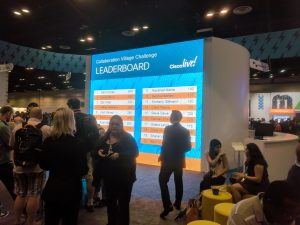 Cisco Live 2018 private trade show trivia game