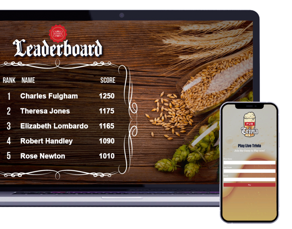 SocialPoint Leaderboard and Live Trivia player app